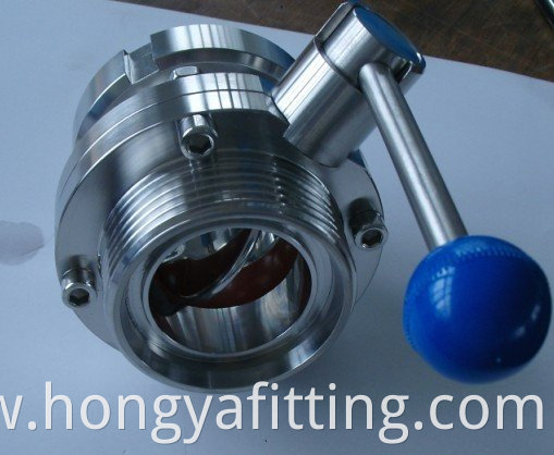 Ss304 Butterfly Valve Union Type 1